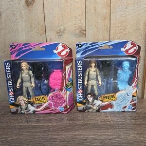 Ghostbusters Frozen Empire Callie & Pheobe Ghost Ecto Stretch Skeleton New